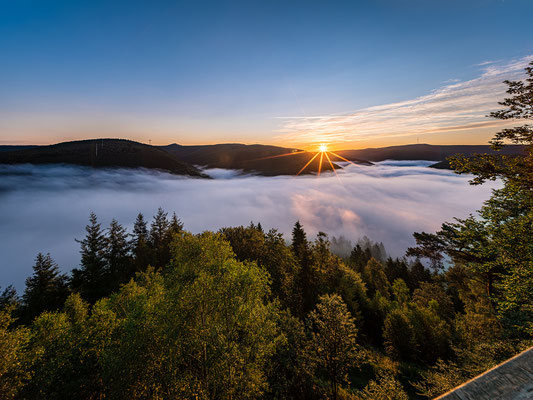 Nebelmorgen über Lambrecht