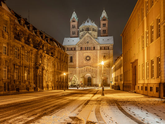 Winternacht in Speyer