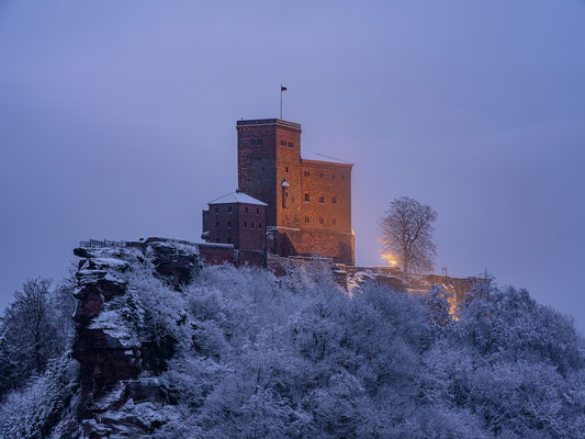 Winterstimmung am Trifels