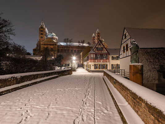 Winternacht in Speyer