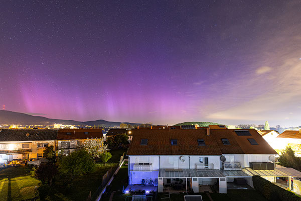 Extrem seltenes Ereignis: Polarlichter über Neustadt!
