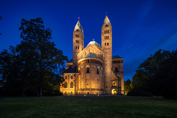 Nachts am Speyerer Dom