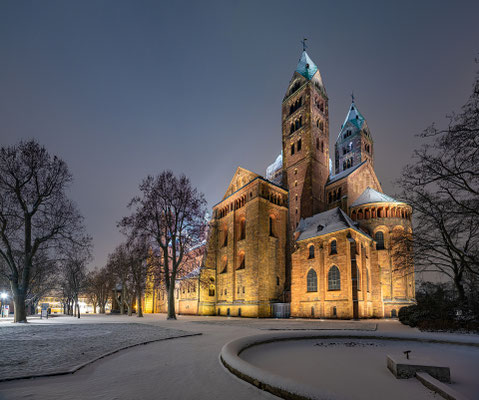Winternacht in Speyer