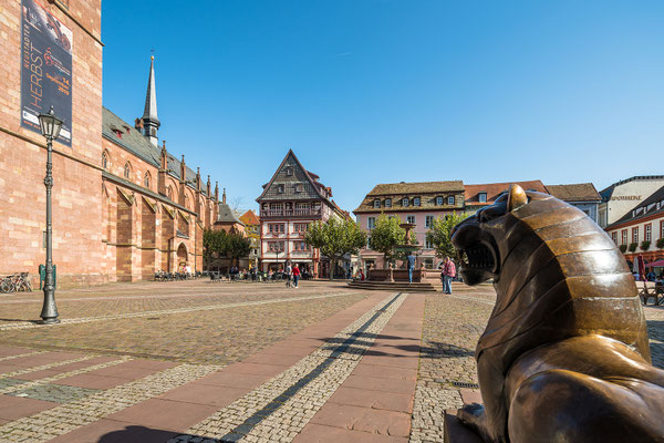 Auf dem Neustadter Marktplatz ....