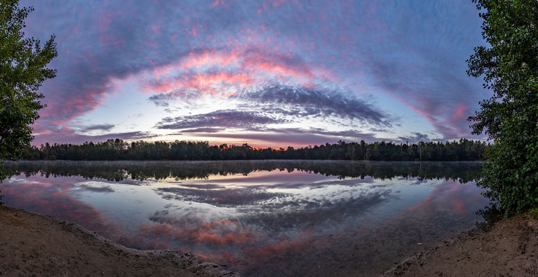 Sonnenaufgang bei Hassloch