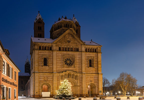 Winternacht in Speyer