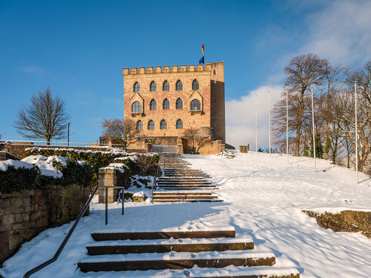 Winter auf dem Hambacher Schloss