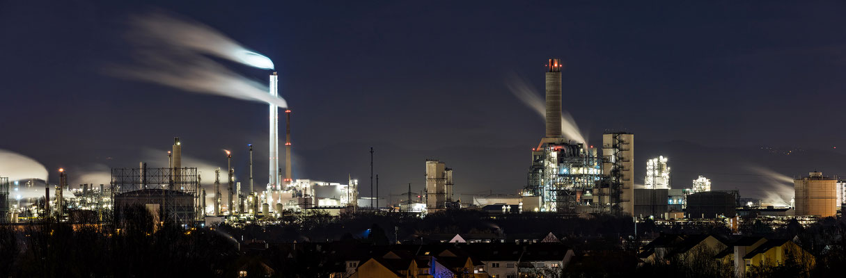 Ausblicke auf die BASF von Frankenthal