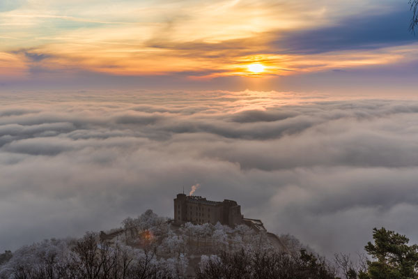 Sonnenaufgang über dem Nebelmeer