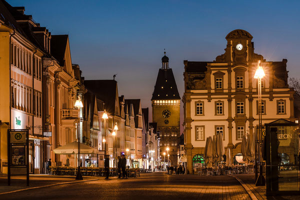 Abendstimmung in der Speyerer Altstadt