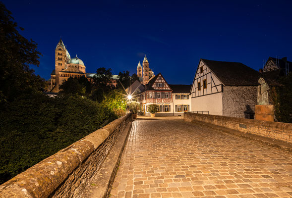 Nachts am Speyerer Dom
