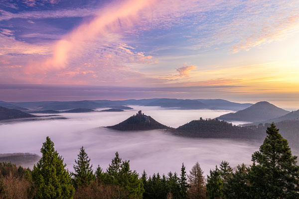 Morgenstimmung auf dem Rehbergturm