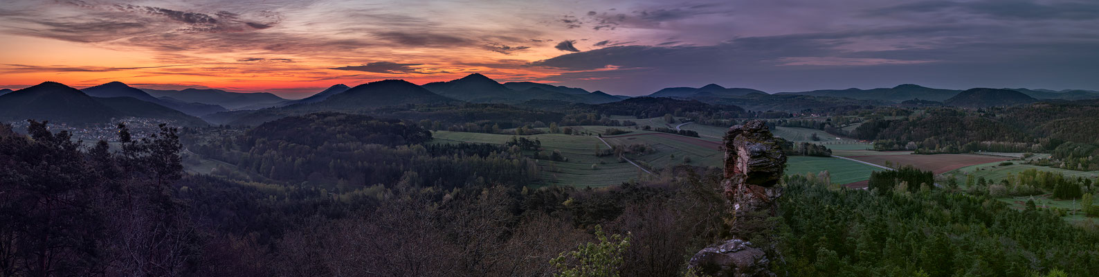 Sonnenaufgang an den Geiersteinen