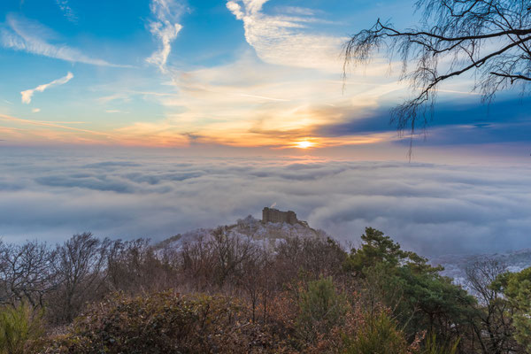 Sonnenaufgang über dem Nebelmeer