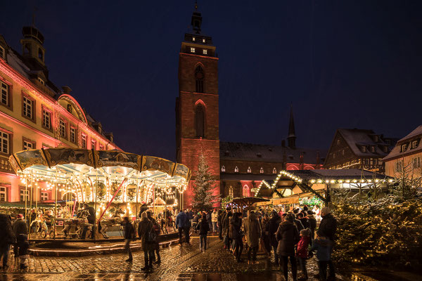 Weihnachtsmarkt auf dem Marktplatz