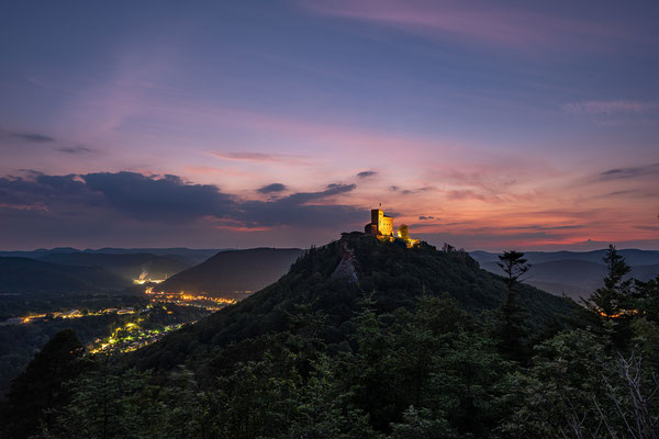 Abendstimmung am Trifels