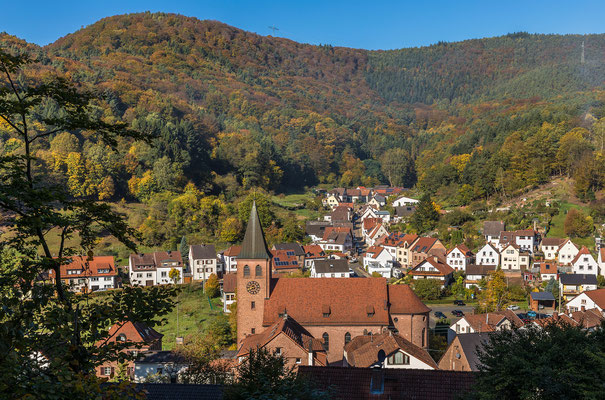 Herbstlicher Blick über Lindenberg