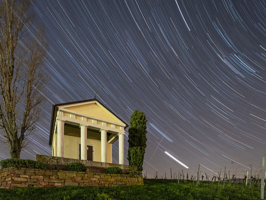 Startrail (Sternspuren) in Maikammer