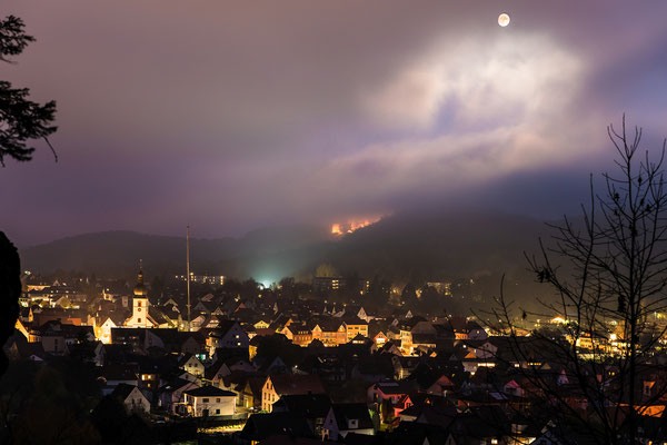 Vollmond über Dahn