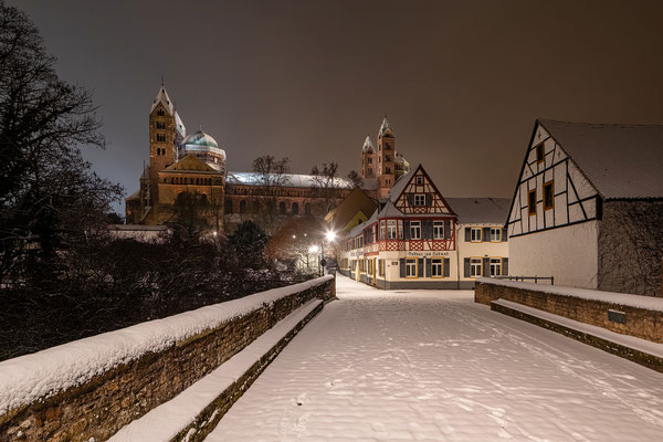 Winternacht in Speyer