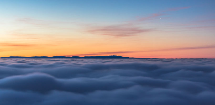 Sonnenaufgang am Rehbergturm