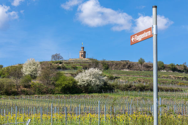 Flaggenturm bei Bad Dürkheim