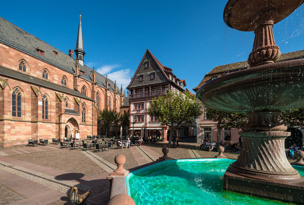 Auf dem Neustadter Marktplatz ....