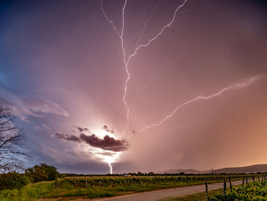 Gewitter zwischen Neustadt und Mussbach