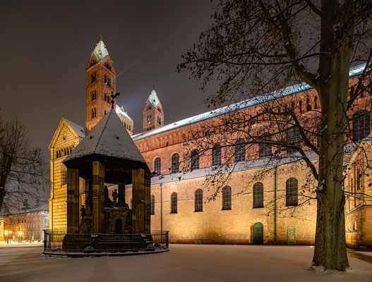 Winternacht in Speyer