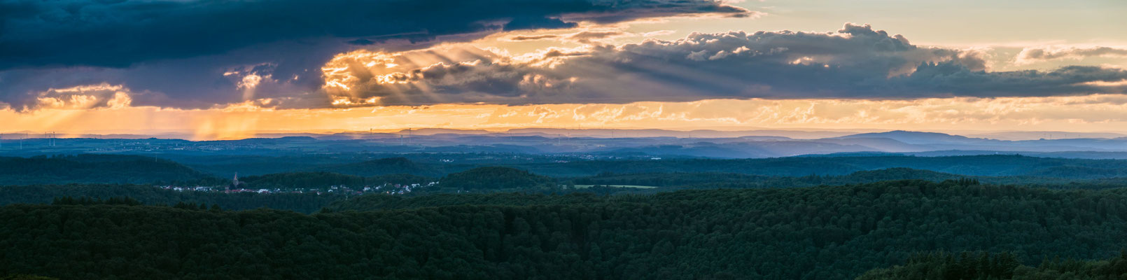 Abendstimmung am Luitpoldturm