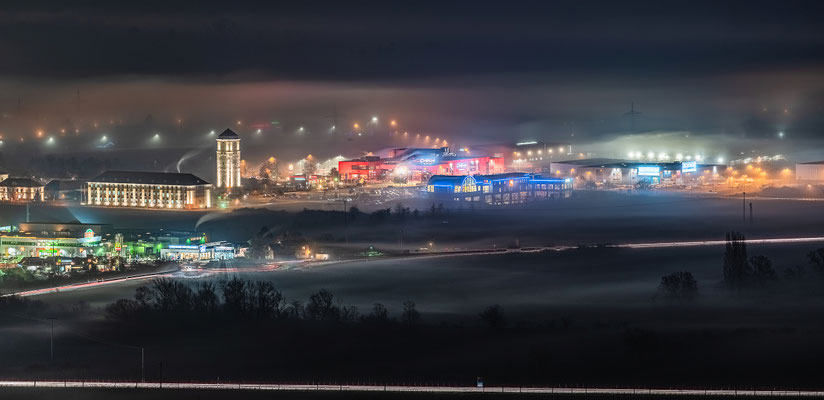 Nebelnacht über Neustadt