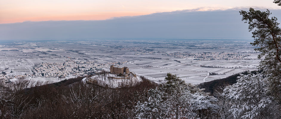 Winterabend auf dem Sühnekreuz
