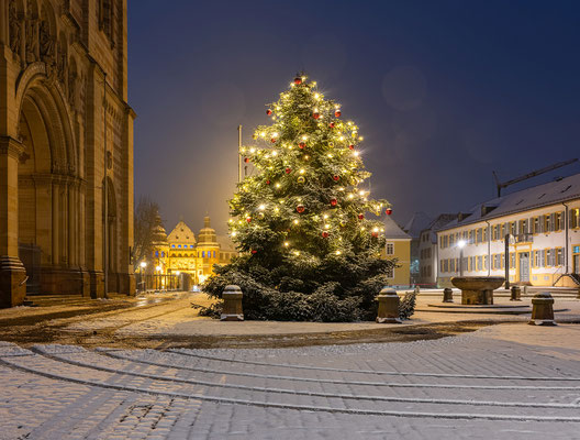 Winternacht in Speyer