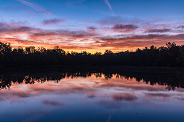 Morgenstimmung bei Hasslochs Weihern