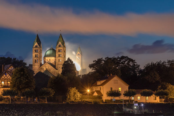 Verrauchter Dom nach dem Feuerwerk