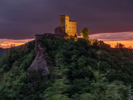 Wolkiger Abend an der Anebos