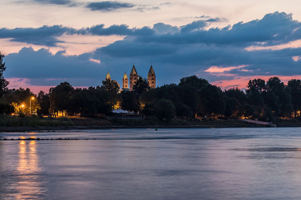 Abendstimmung am Rhein
