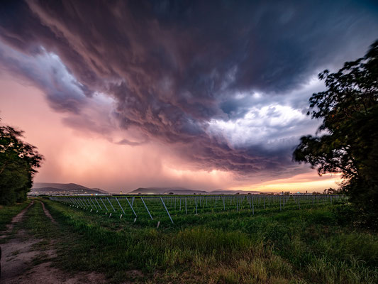 Gewitter über Neustadt