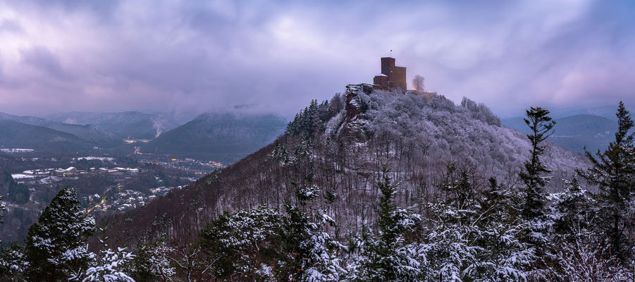 Winterstimmung am Trifels