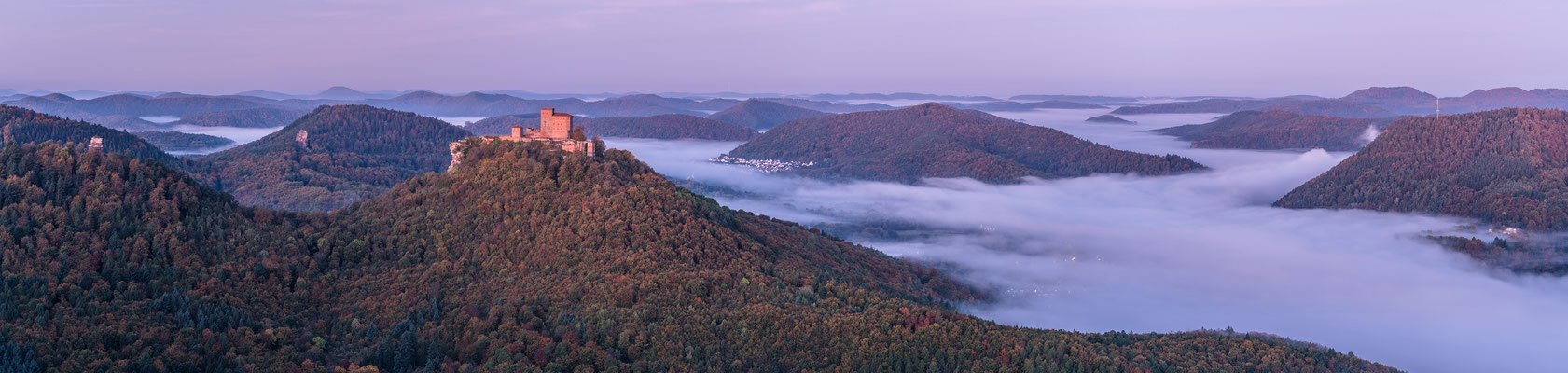Morgenstimmung am Hohenbergturm