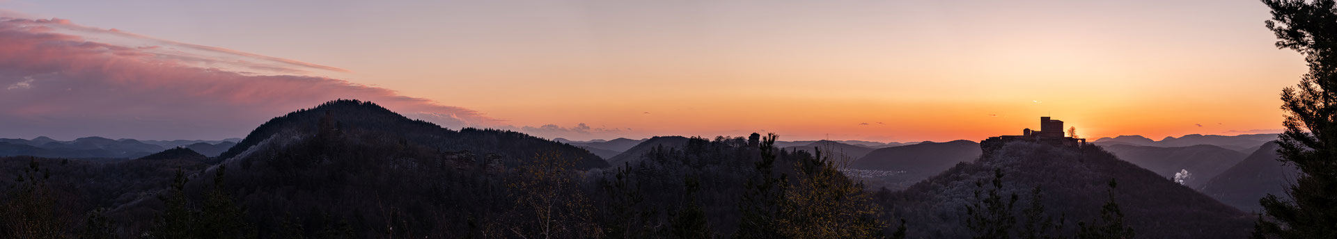Sonnenuntergang am Wettereck