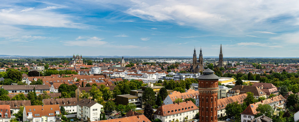 Über den Dächern von Speyer ....