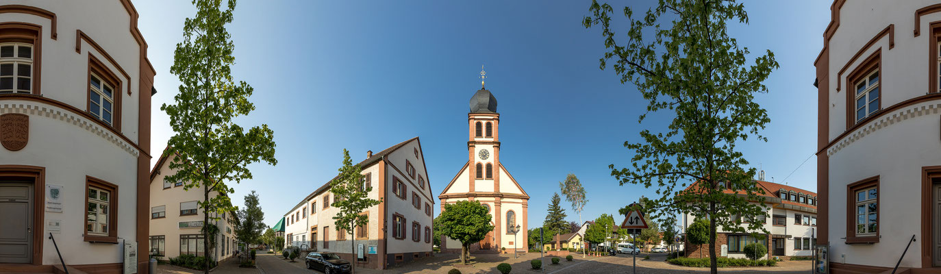 360°-Panorama von Hagenbach