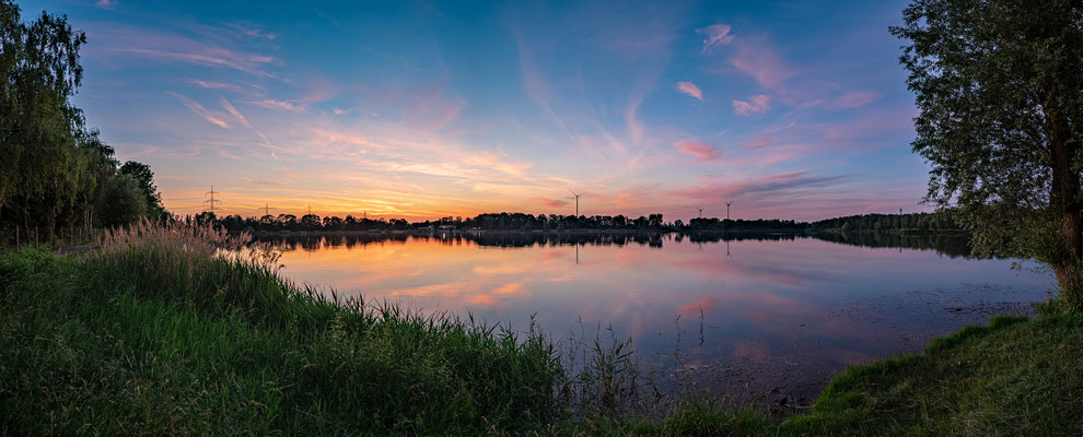 Abendstimmung am Lambsheimer Weiher