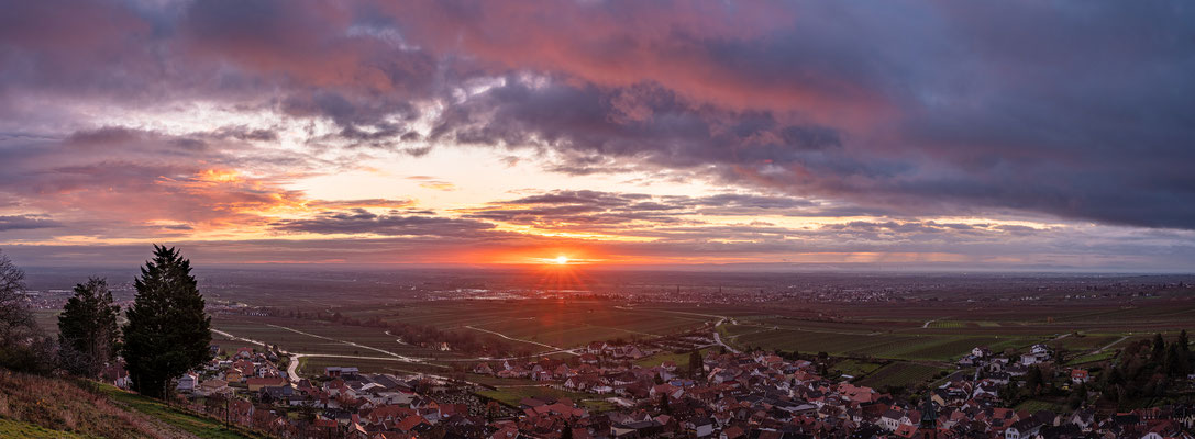 Frühmorgens über Sankt Martin