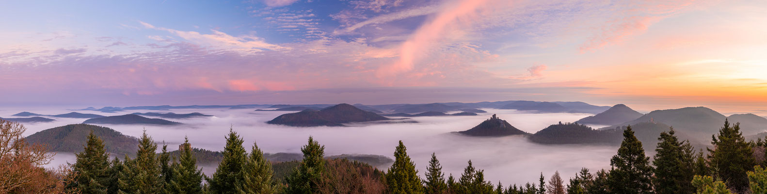 Morgenstimmung auf dem Rehbergturm
