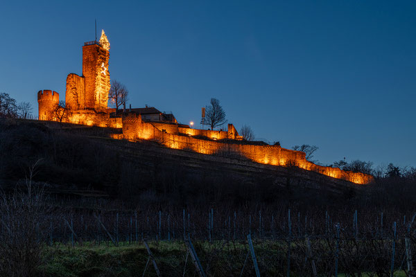 Abendliche Wachtenburg