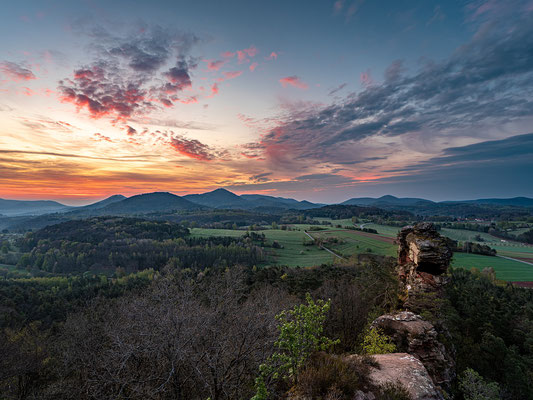 Sonnenaufgang an den Geiersteinen