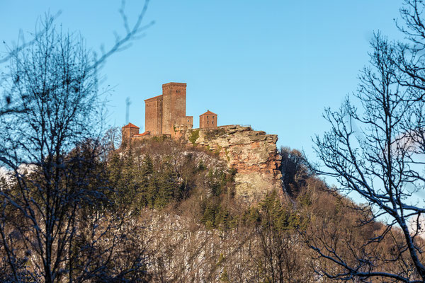 Burg Trifels im Winter