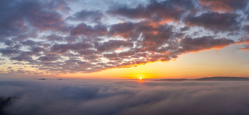 Nebelmorgen am Buhlsteinpfeiler